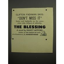 1951 Random House Book Advertisement - The Blessing by Nancy Mitford