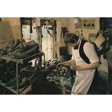 Shoe Makers Shop Ironbridge Gorge Museum Shropshire Postcard
