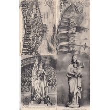 Marseille Procession Notre Dame De La Garde 4x Old French Religious Postcard s