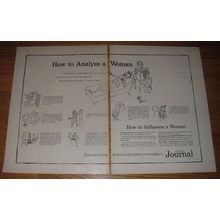 1954 Ladies' Home Journal Magazine Ad - How to analyze a Woman