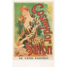 Cosmydor Savon Se Vend Partout Jules Cheret French Theatre Poster Postcard