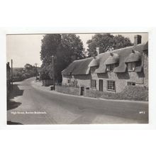 The High Street Burton Bradstock Postcard RP Dorset