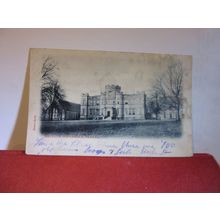 SMYLLUM ORPHANAGE, LANARK, SCOTLAND used antique postcard 1904 pm =