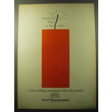 1960 Good Housekeeping Magazine Ad - Everybody likes a big noise