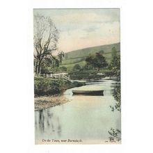 On The Tawe, near Barnstaple, Devon, Postcard.