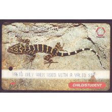 Gyrtodactylas Consobrinus Banded Gecko S'pore TransitLink Train/Bus Card