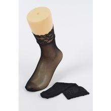 Floral Laced Mesh Socks