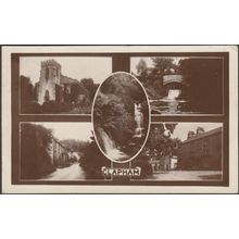 Multiview, Clapham, Yorkshire, 1925 - Bramley RP Postcard