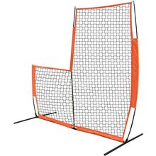 MR Portable Baseball L-Screen 7X7Ft, Lightweight Pitcher Protector Screen, Baseb