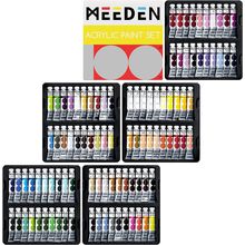 MEEDEN Heavy Body Acrylic Paint Set, 100 Colors, Non-Toxic 0.41 Fl Oz /12Ml Tube