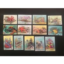 ICOLLECTZONE Barbuda 877-889 Sealife VF NH