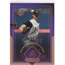 2004 U.D. Baseball Diamond Collection All-Star Lineup Randy Johnson