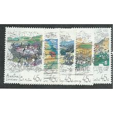 AUS 1992 (SET) 'LAND CONSERVATION' FINE USED(5v) (EBID47-916)