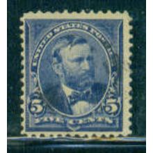 Used 281 5c Ulysses S. Grant Just Clears M05075