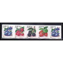3302-3305 33c Fruit Berries Very Fine MNH PNC B1111/5 KA8104