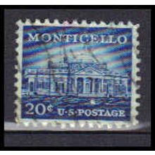 Used 1047 20c Monticello Very Fine KA5830