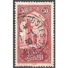 Maroc 1923 Michel 59 O Cote (2005) 0.30 € Rabat Porte de Chellah Cachet rond