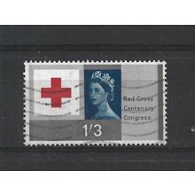 GB.SG643p 1s 3d Red Cross.Phosphor Issue.Fine Used.Jul25