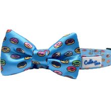Cutie Ties Dog Bow Tie One Size Donuts