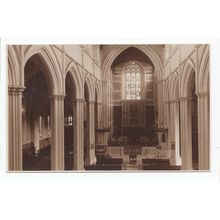 Holy Trinity Church Interior Exmouth Devon Judges Postcard 8847