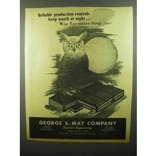 1942 George S. May Company Ad - Keep Watch at Night