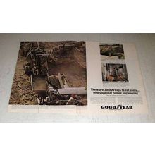 1964 2-page Goodyear Rubber Products Ad - Ways to Cut Costs