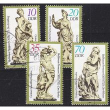 GERMANY DDR [1984] MiNr 2905-08 ( OO/used ) Kunst