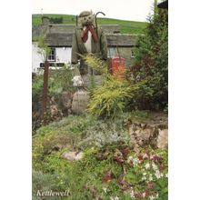 Yorkshire Kettlewell Scarecrow Festival Postcard