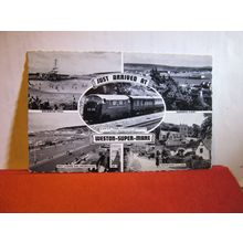 multiview, WESTON-SUPER-MARE used vintage postcard 1964 postmark =