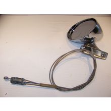 1970 DODGE CHALLENGER PLYMOUTH BARRACUDA LH CHROME REMOTE MIRROR OEM #3454036