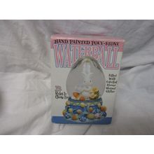 1998 Joelson Industry Inc. "Hand Painted Poly-Stone Waterball".