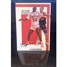 ALVARO TEHERAN 1991 COURTSIDE DRAFT PIX ROOKIE BASKETBALL CARD #42/45