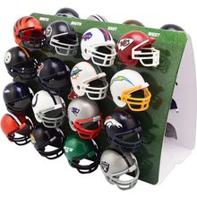 Riddell 32 Piece NFL Helmet Tracker Set - Gumball Size Helmets - All NFL Current