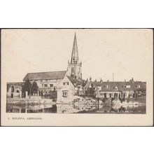 St Helen's Church, Abingdon, Berkshire, c.1910 - William H Hooke Postcard