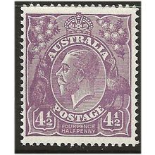 1924 SG81 4 1/2d Violet Wmk Type 5 Unmounted Mint ... ..