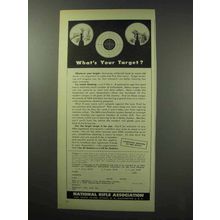 1950 National Rifle Association NRA Ad - Your Target?