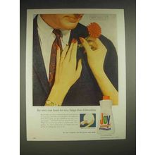 1960 Joy Dishwashing Liquid Soap Ad - Nicer Things