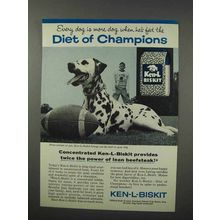 1960 Ken-L-Biskit Dog Food Ad