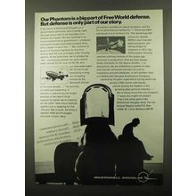 1971 McDonnell Douglas F-4 Phantom Fighter Jet Ad