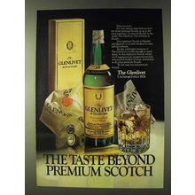 1979 Glenlivet Scotch Ad - Taste Beyond Premium