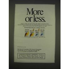 1989 Merit cigarettes Ad - More or less