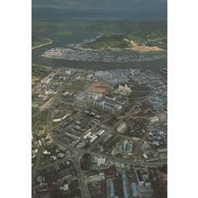 Pemandangan Bandar Seri Begawan Kuala Lumpur Aerial Postcard