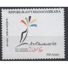 Madagascar 2016 Mi. 2687 XVIe Sommet de la Francophonie Antananarivo MNH**