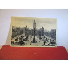 GEORGE SQUARE, GLASGOW.. unused vintage postcard by Photochrom =