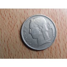 Belgium 1958 5 Frank Belgie (Dutch - Flemish Text) Coin