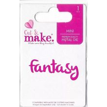 Cut & Make. Fantasy Die. Die Cutting Cardmaking Scrapbooking Crafts