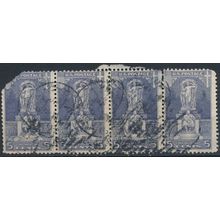 John Ericsson: Strip of 4 - USA 1926 - FH - Sc 628