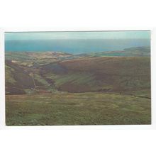 Manx Electric Railway View from Snaefell Postcard Isle of Man IOM 23155