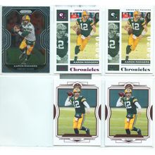 Aaron Rogers 5x card lot incl Pink