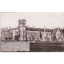 ED 446 LACOCK ABBEY. PRINTED POSTCARD